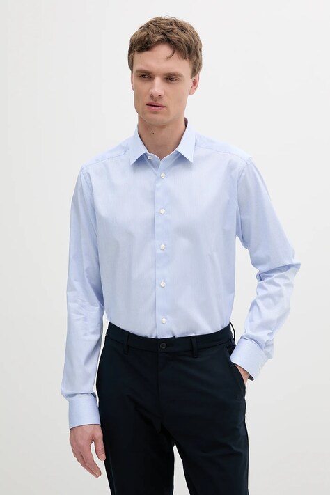Eton cămașă din bumbac cu guler clasic, slim, 100012744