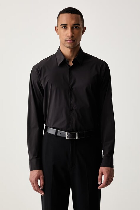 Armani Exchange koszula męska czarna gładka XM001567 AF19193