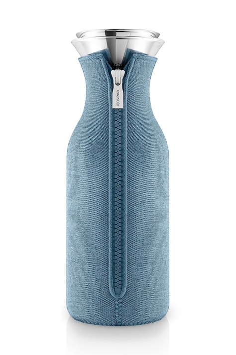 Karafa Eva Solo Dusty Blue 1 L průhledná barva