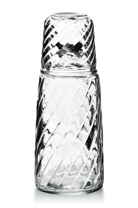 Графин со стаканом home & lifestyle Hollie 1,1 L цвет прозрачный