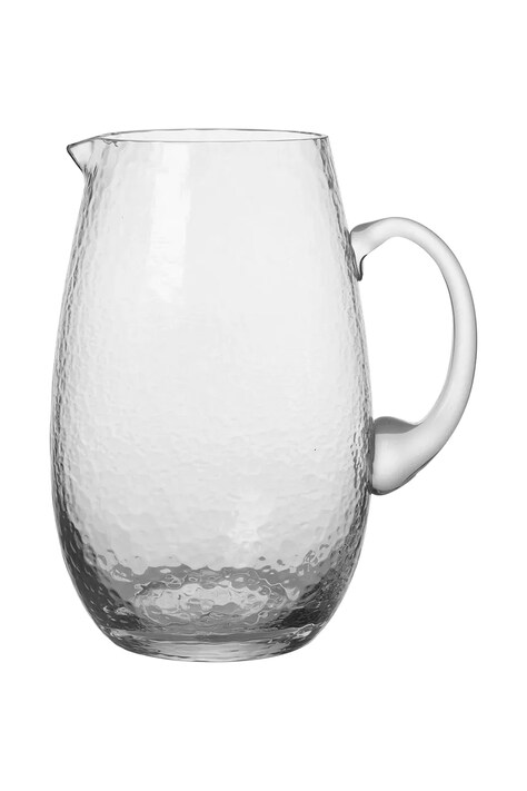 Broste Copenhagen Dzbanek ze szkła dmuchanego Hammered 2 L 14460672