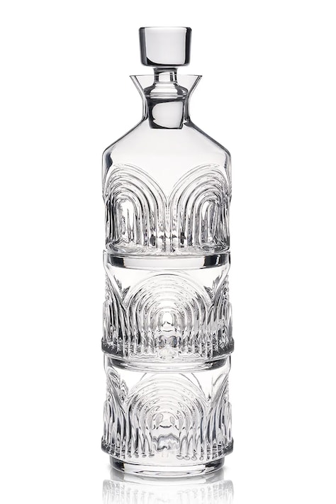 Viski karafka z zestawem szklanek do whiskey ze szkła V11279