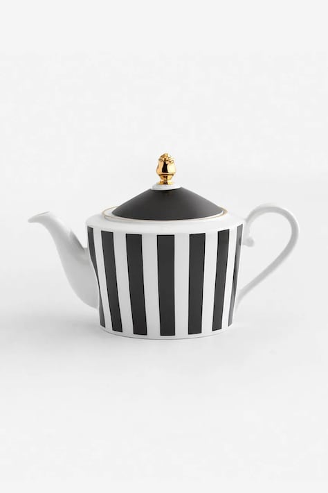 La Mania dzbanek do herbaty Stripes 1000 ml kolor multicolor