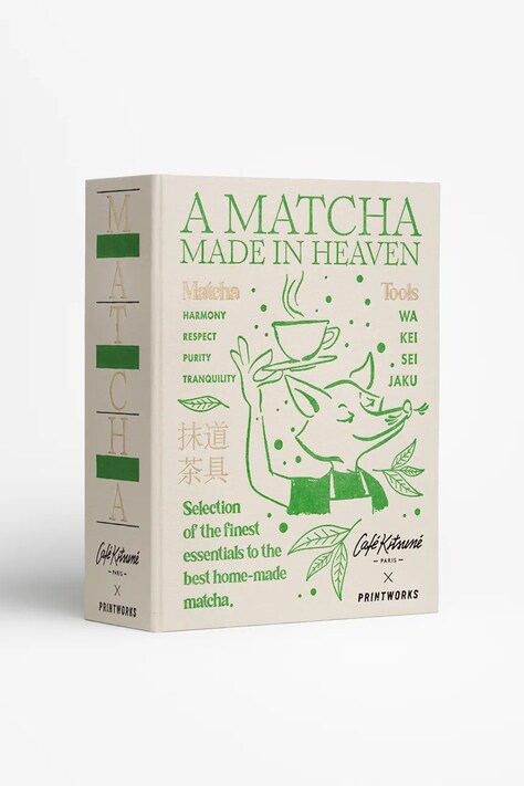 Printworks zestaw akcesoriów do matchy x Cafe Kitsuné 23,5 x 18 x 8 cm kolor multicolor PW00672