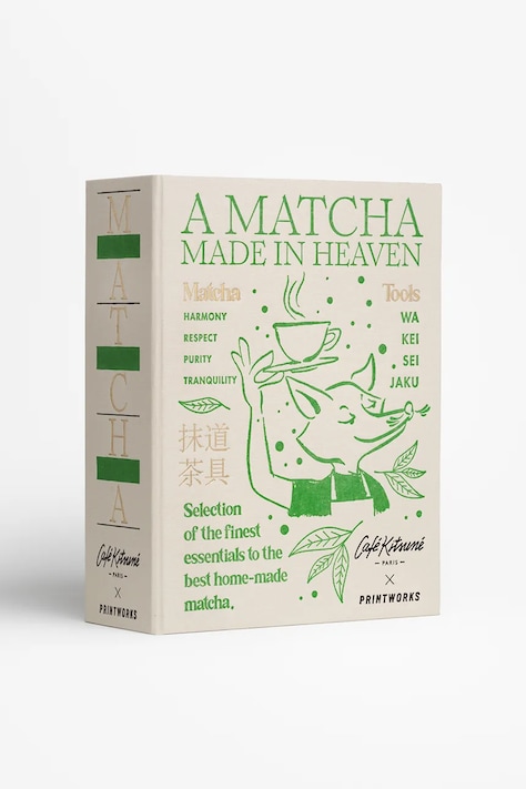 Printworks zestaw akcesoriów do matchy x Cafe Kitsuné 23,5 x 18 x 8 cm kolor multicolor PW00672