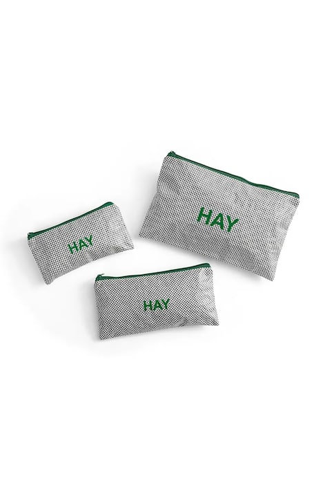 Σετ τσαντάκια HAY Candy 3-pack χρώμα: γκρι