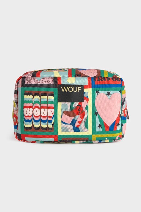 WOUF kosmetyczka podróżna Discobabe 20 x 9,5 x 13 cm kolor multicolor TT260005