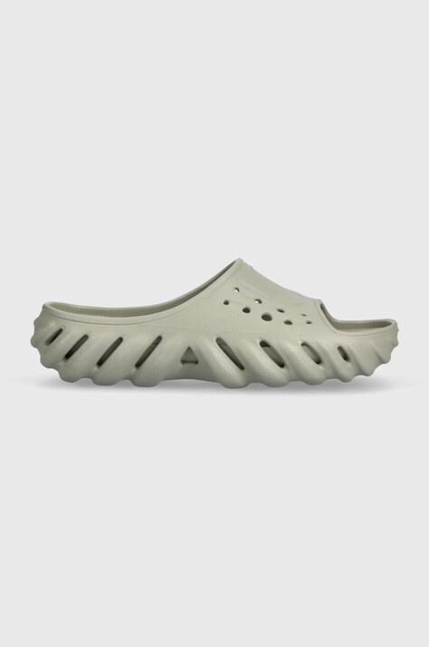 Шльопанці Crocs 208170 Echo Slide колір сірий 208170