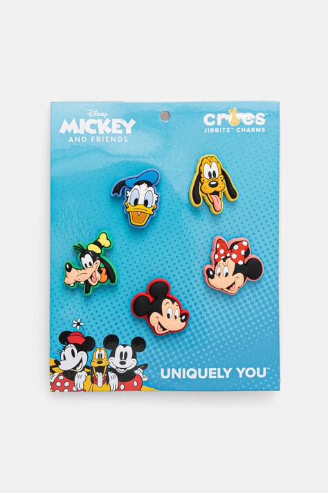 Crocs przypinki do obuwia dziecięce Mickey Friends Colorful 5 Pck 5-pack kolor czerwony 10015937