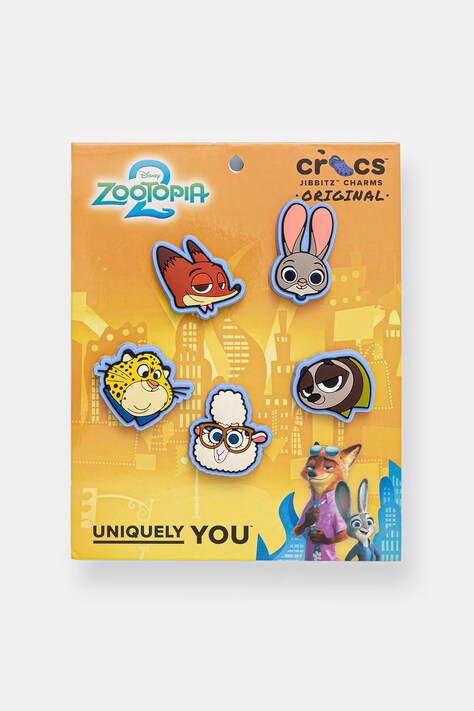 Crocs przypinki do obuwia dziecięce Zootopia 5Pck 5-pack kolor multicolor 10017037