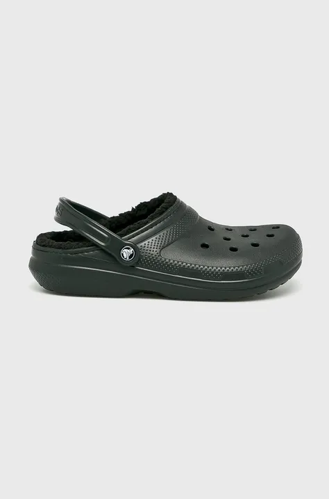 Crocs  Шльопанці Classic Lined Clog 203591 203591.CLASSIC.LINED-NAVY/CHARC