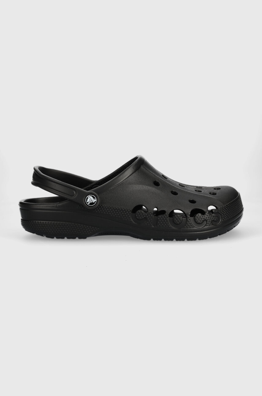 Crocs sliders 10126-001 men's black color