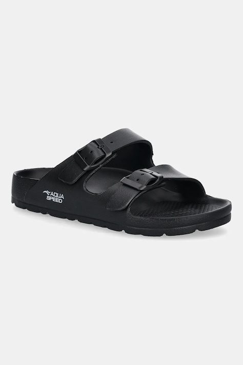 Aqua Speed klapki damskie kolor czarny LAREDO