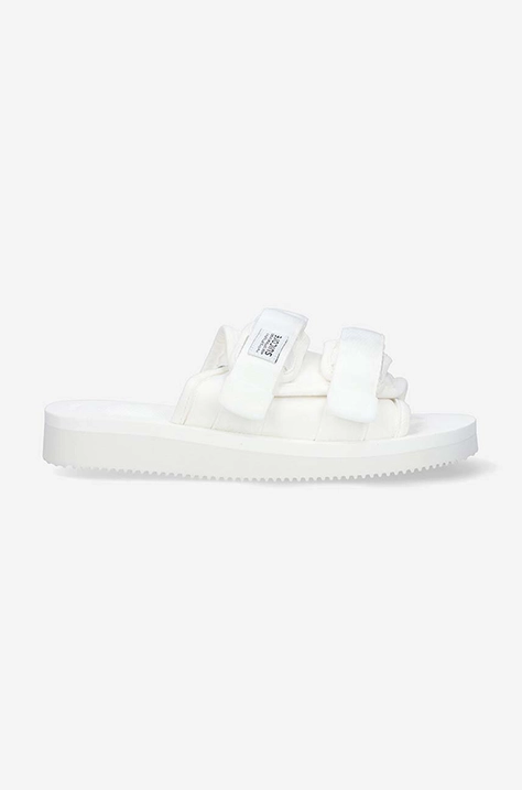 Suicoke ciabatte slide MOTO-CAB colore bianco