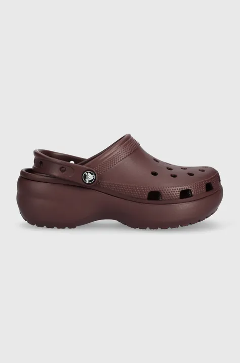 Crocs papuci 206750 culoarea bordo