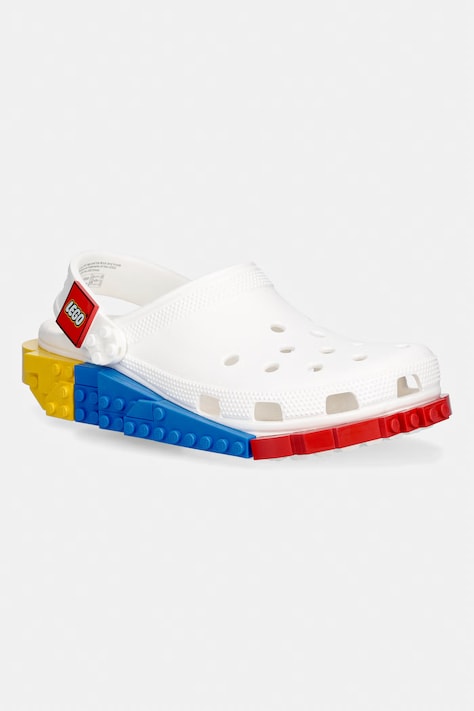 Crocs klapki Lego białe 211873
