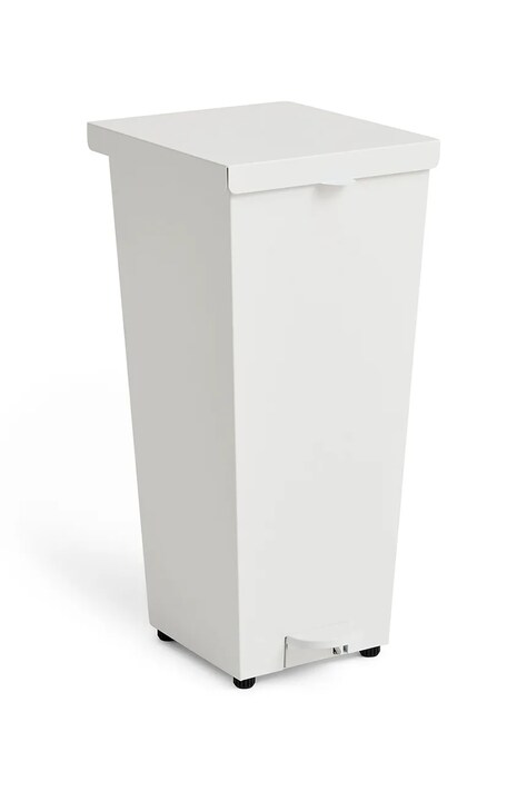 HAY cestino dei rifiuti Loop Bin- 26 L/26,5 x 31,5 x 57 cm colore bianco