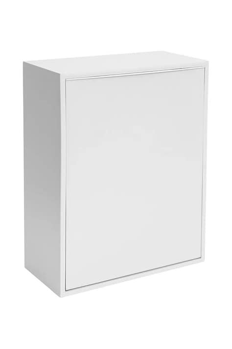 ReCollector kosz na śmieci ścienny Recycling box 30 x 15 x 40 cm kolor biały