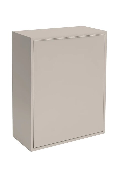 Nástenný odpadkový kôš ReCollector Recycling box 30 x 15 x 40 cm béžová farba