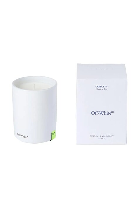 Ароматизирана свещ Off-White "B" Blazing Wood 200 g OC13001B22GE104M0303