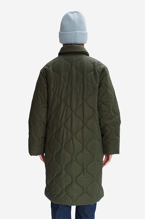 Куртка A.P.C. Manteau Sarah — AA00-KUD0A8, зелений — фото 3