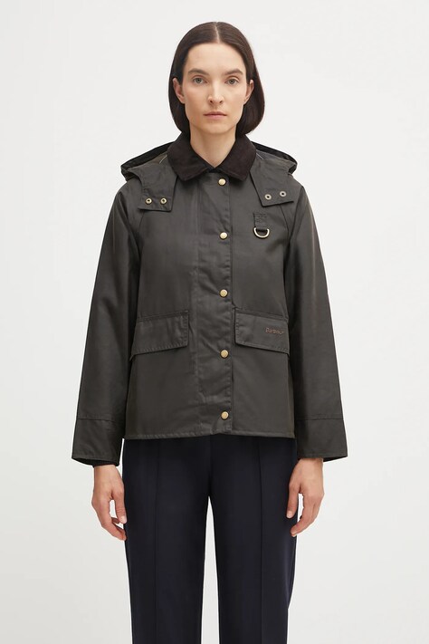 Barbour jacket women's brown color LWX1081