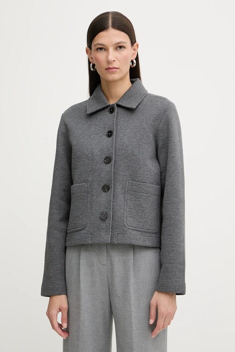 Marc O'Polo kurtka kolor szary przejściowa M00301758021