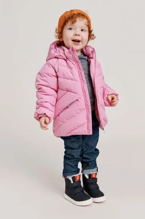 Куртка для младенцев Reima Kupponen цвет фиолетовый