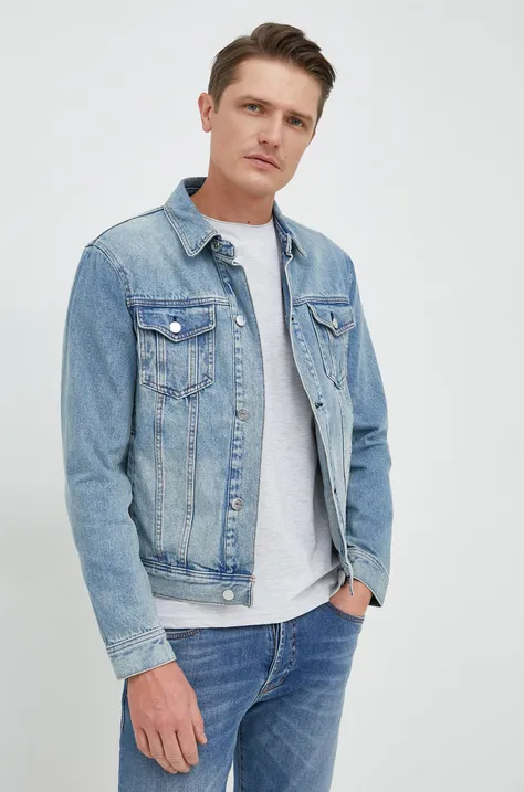 Armani Exchange kurtka jeansowa męska przejściowa