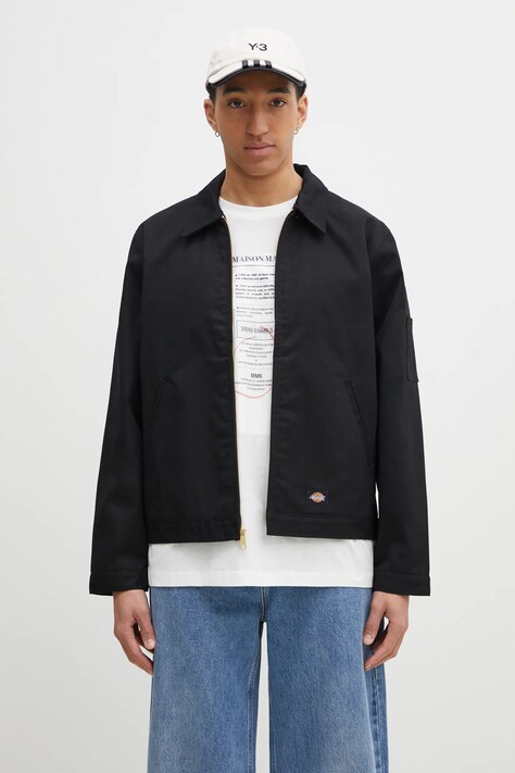 Куртка Dickies чоловіча колір чорний перехідна DK0A4XK4BLK-black