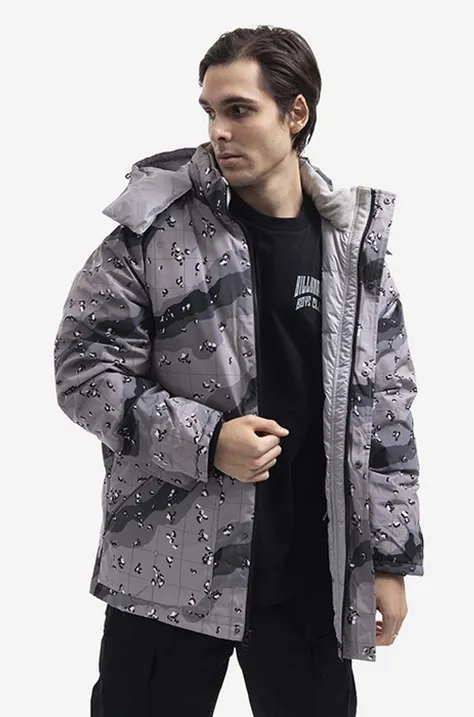 Пуховая куртка Billionaire Boys Club мужская цвет серый зимняя B21402-TAUPE
