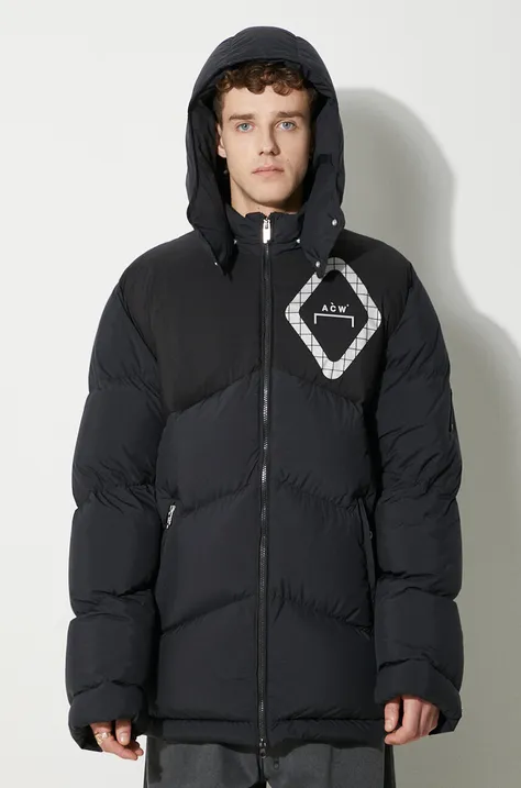 Пухова куртка A-COLD-WALL* Panelled Down Jacket чоловіча колір чорний зимова ACWMO107.-RUST