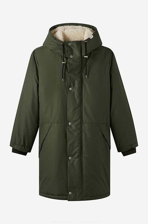 Куртка A.P.C. Parka Hector — AA00-KUM0A1, зелений — фото 4