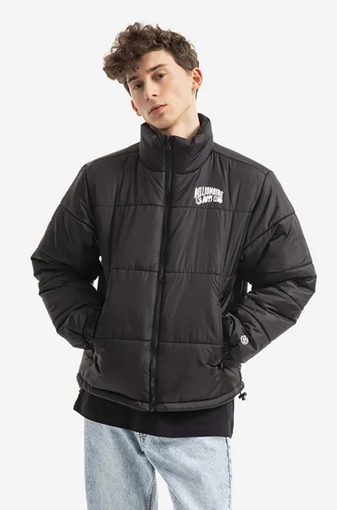 Billionaire Boys Club jacket Small Arch Logo Puffer Jacket BC014 BLACK men's black color