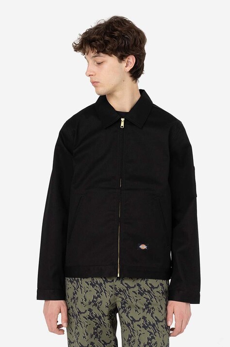 Bunda Dickies pánská, černá barva, přechodná, DK0A4Y6UBLK-BLACK