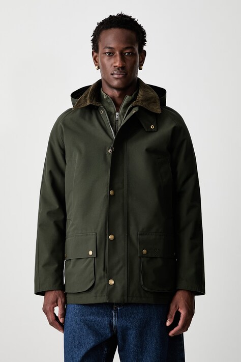 Barbour куртка для мужчин ASHBY зелёная MWB1001
