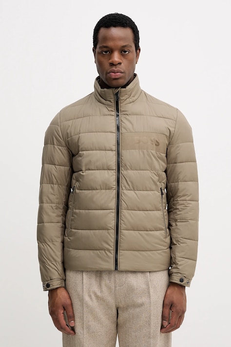 BOSS geacă H-Cenitos culoarea violet, de tranzitie, 50519237