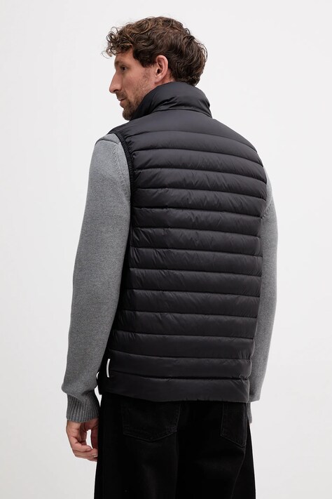 Пухова безрукавка Armani Exchange — AA00-KUM0T6, чорний — фото 3