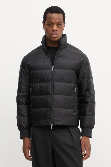 Armani Exchange kurtka puchowa kolor czarny zimowa XM001580 AF16628
