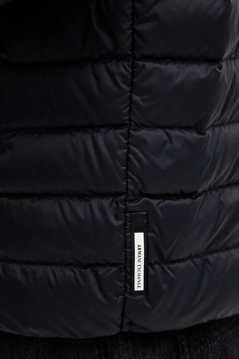 Пухова куртка Armani Exchange — AA00-KUM0TA, чорний — фото 5