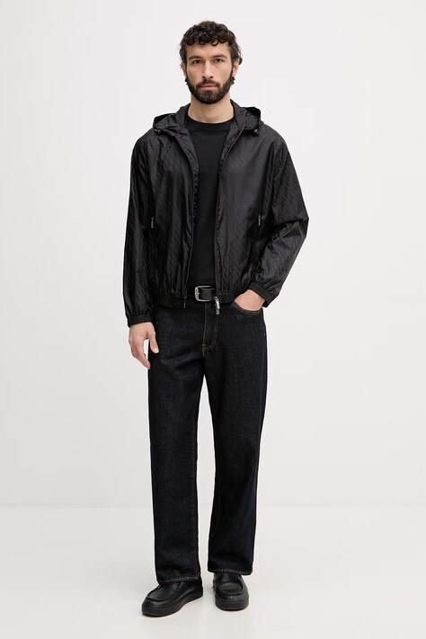 Armani Exchange демісезонна куртка чоловіча — AA00-KUM0TM, чорний — фото 2