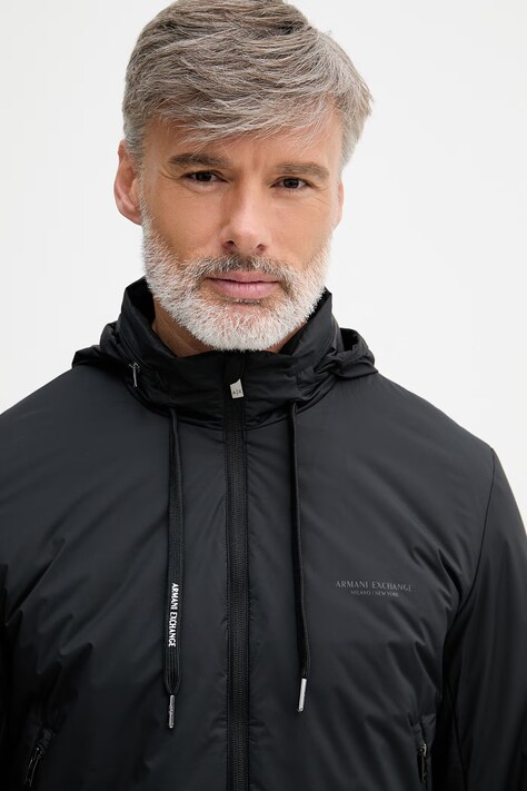 Armani Exchange kurtka męska czarna XM001583 AF19196