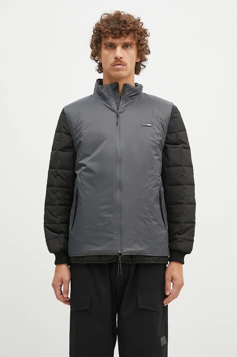 Αμάνικο μπουφάν Rains Padded Nylon Vest χρώμα: γκρι F30