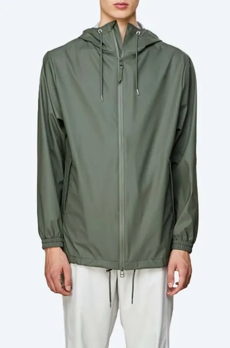 Rains rain jacket Storm Breaker green color