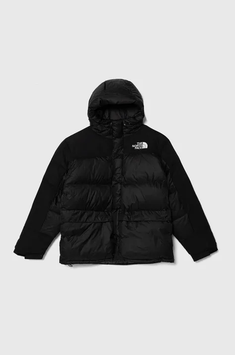 Pernata jakna The North Face HIMALAYAN boja: crna, za zimu, NF0A4QYXJK3