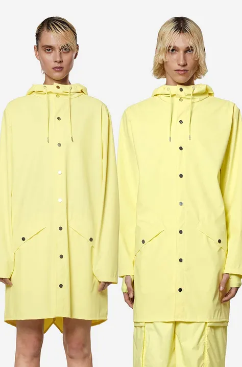 Куртка Rains Essential Long Jacket перехідна 12020-MINERAL.
