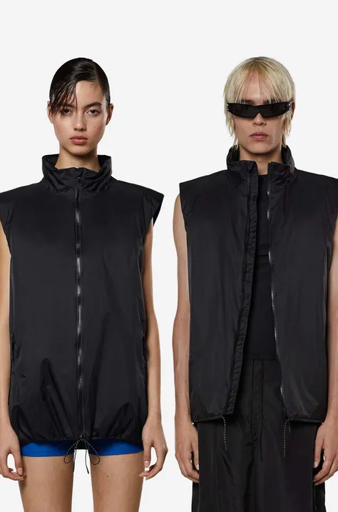 Елек Rains Fuse Vest в черно преходен модел