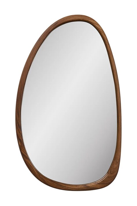House Nordic lustro ścienne Luxon 38,5 x 64,5 cm kolor brązowy
