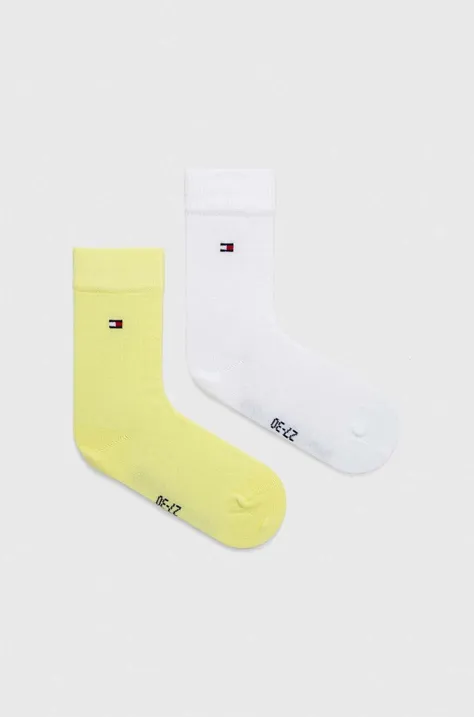 Детские носки Tommy Hilfiger цвет жёлтый
