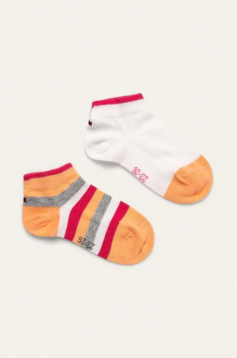Παιδικές κάλτσες Tommy Hilfiger(2-Pack) χρώμα: ροζ